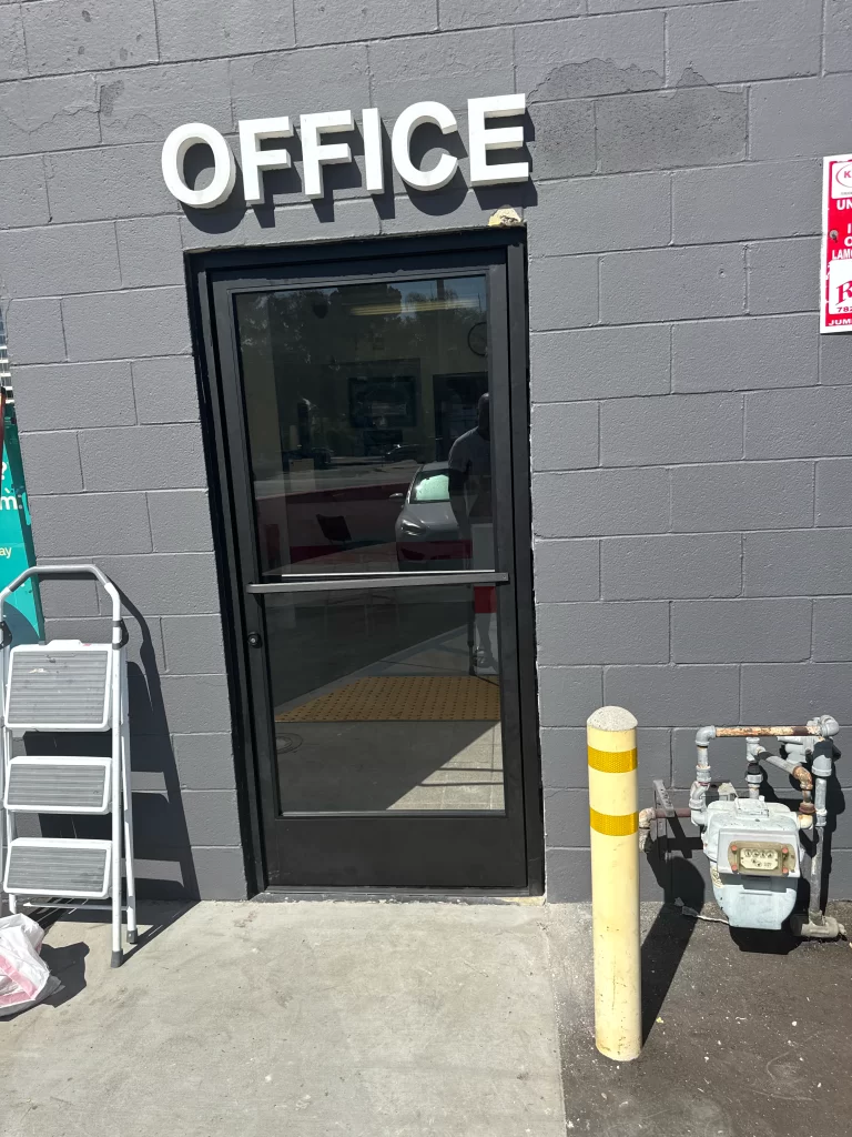 commercial storefront doors