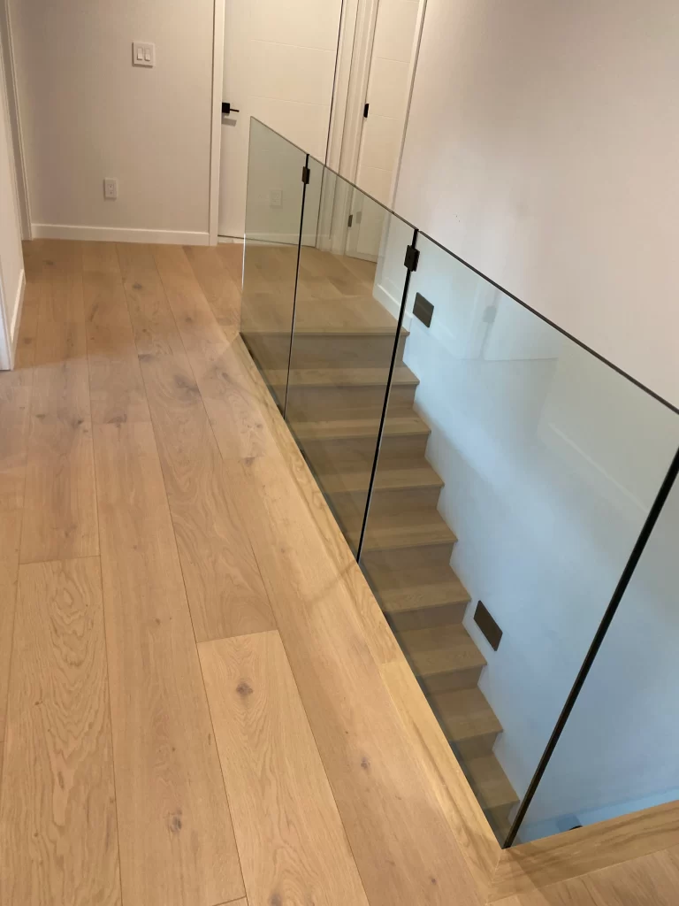 custom frameless glass railings