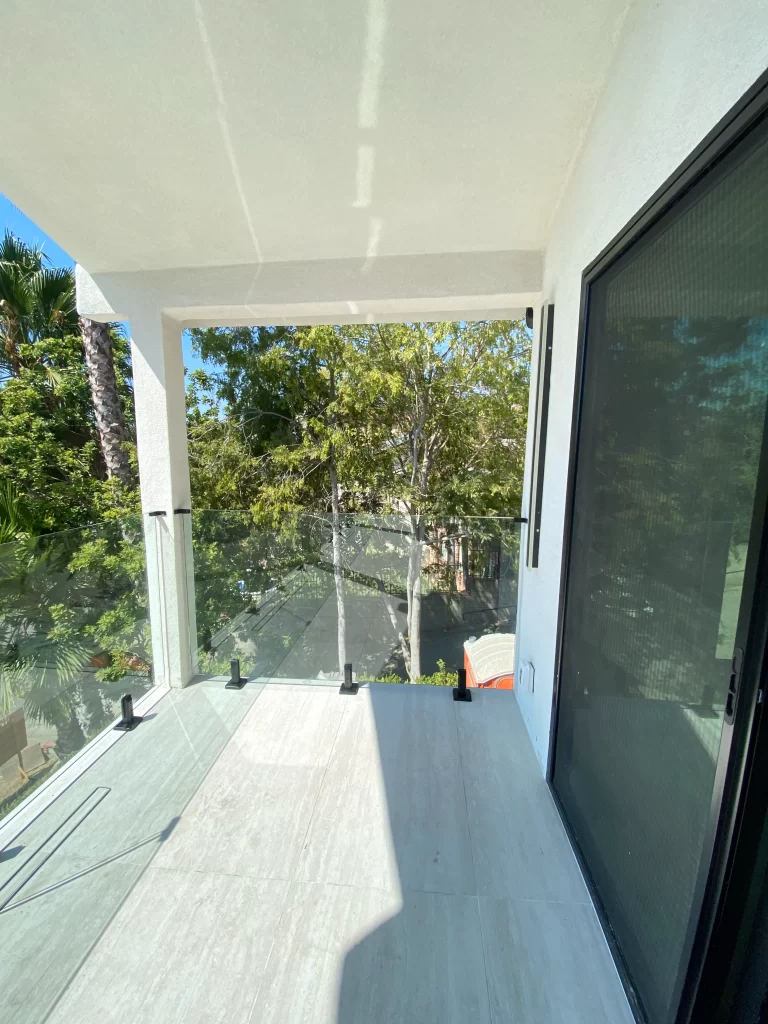 custom frameless glass railings