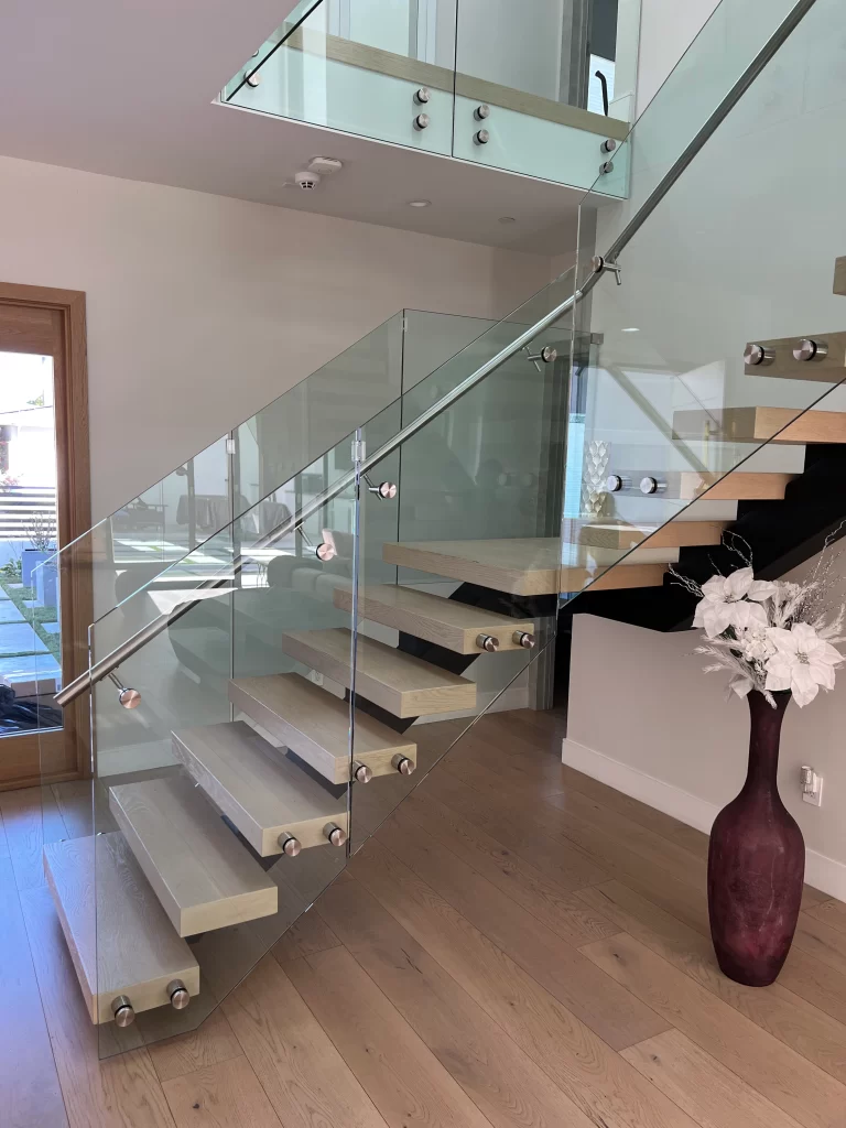 custom frameless glass railings