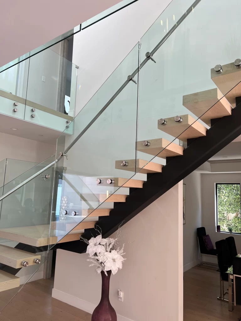 custom frameless glass railings