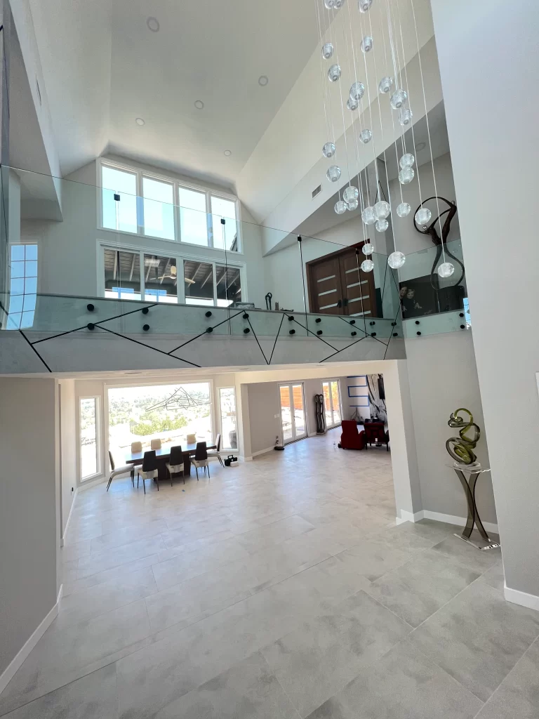 custom frameless glass railings