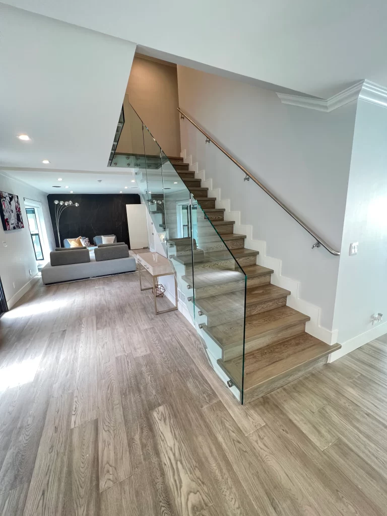 custom frameless glass railings