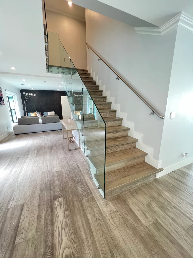 custom frameless glass railings