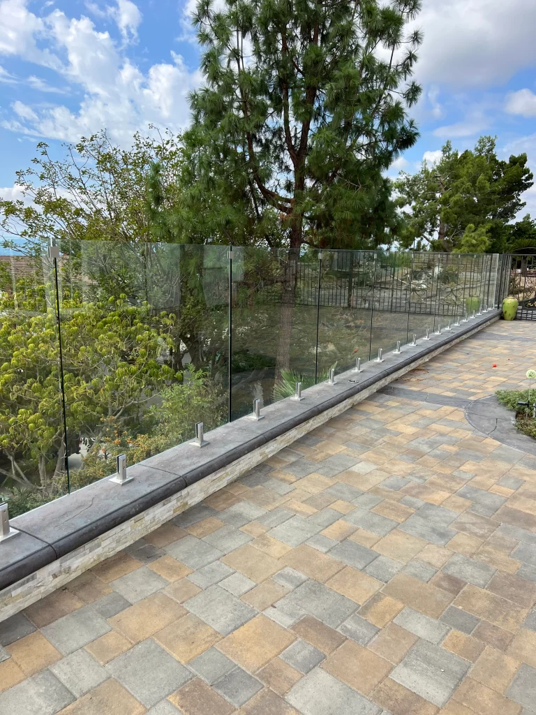custom frameless glass railings