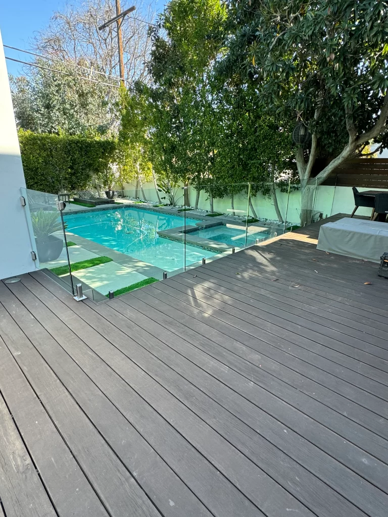 custom frameless glass railings