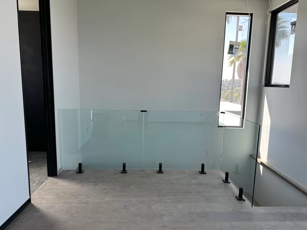 custom frameless glass railings