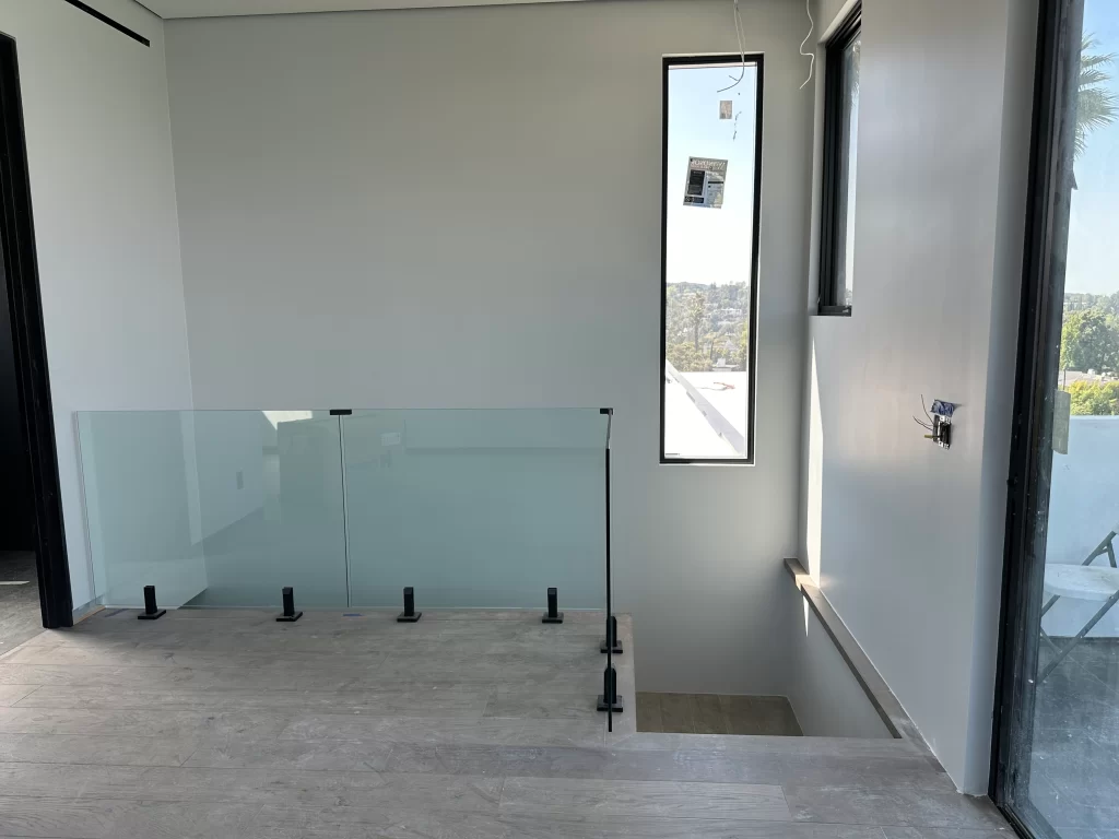custom frameless glass railings