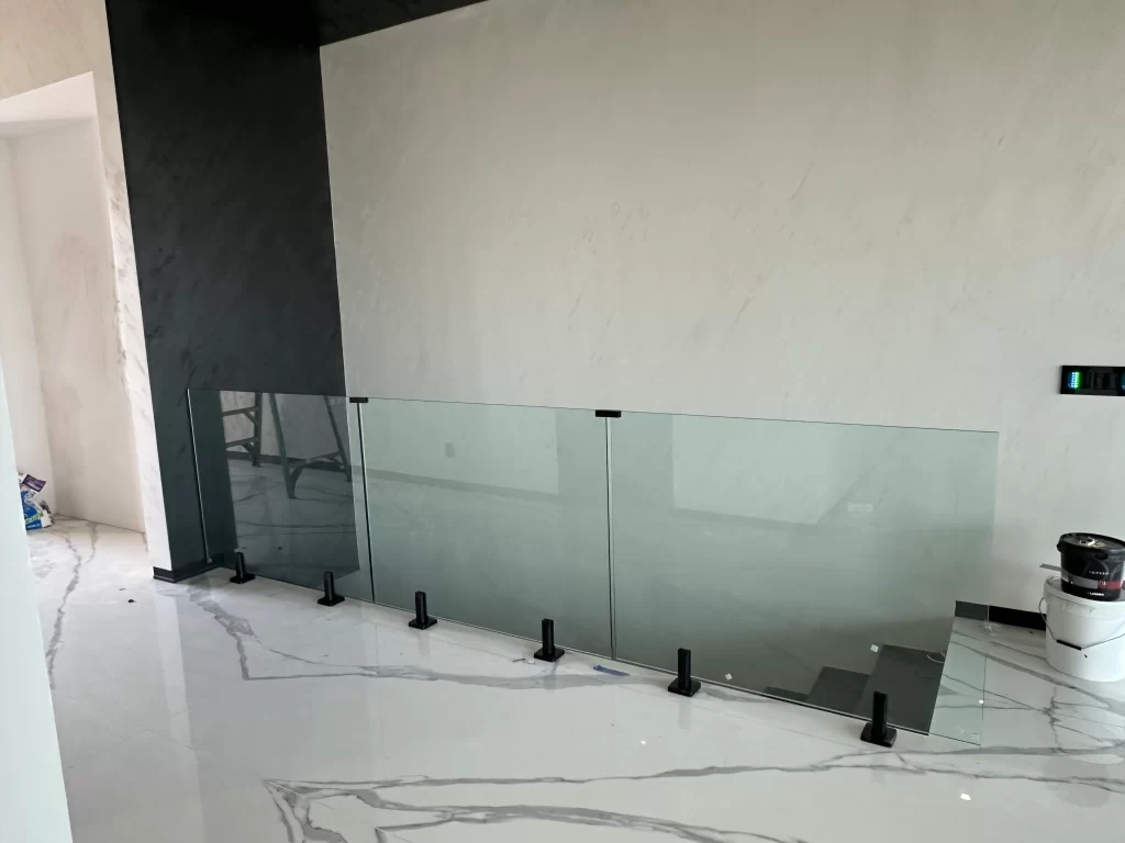 custom frameless glass railings