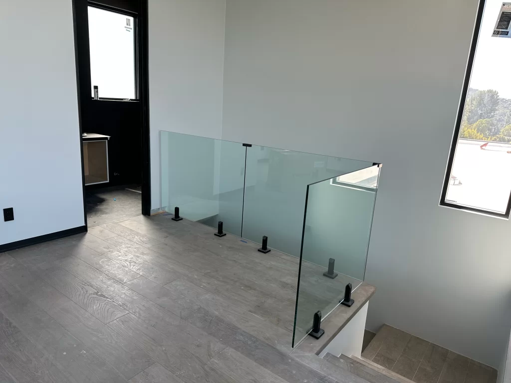 custom frameless glass railings