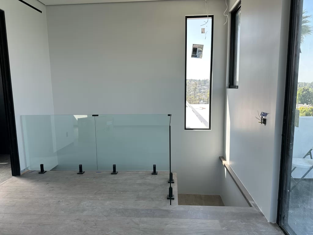 custom frameless glass railings