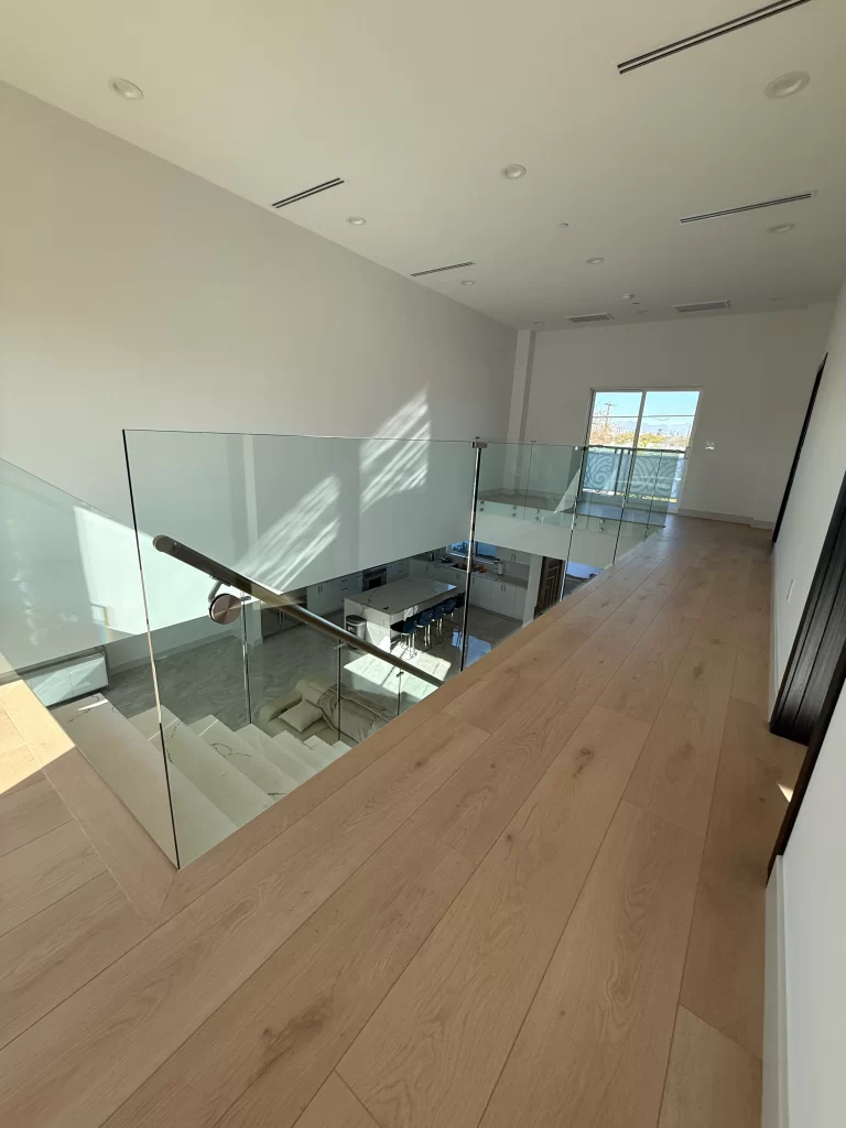 custom frameless glass railings