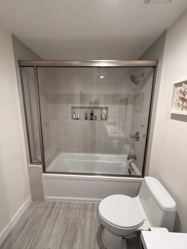 frameless sliding shower doors