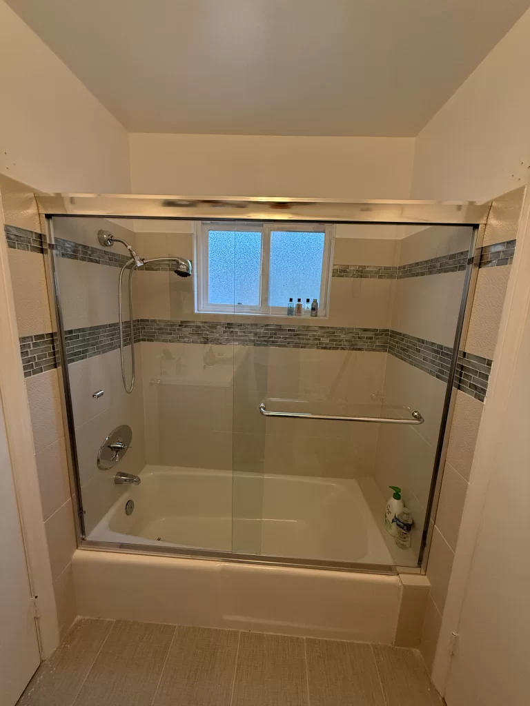 frameless sliding shower doors