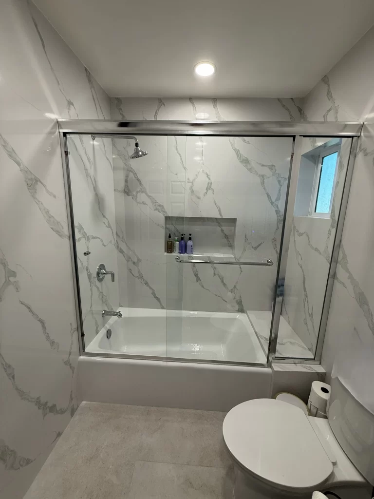 frameless sliding shower doors