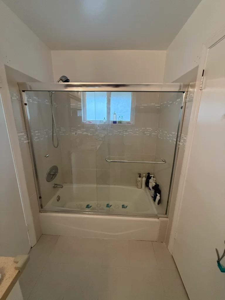 frameless sliding shower doors