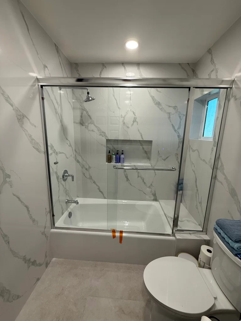 frameless sliding shower doors