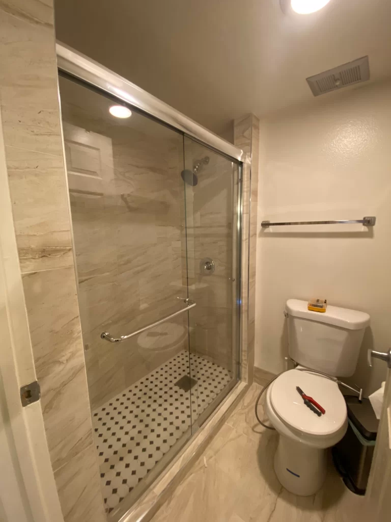 frameless sliding shower doors