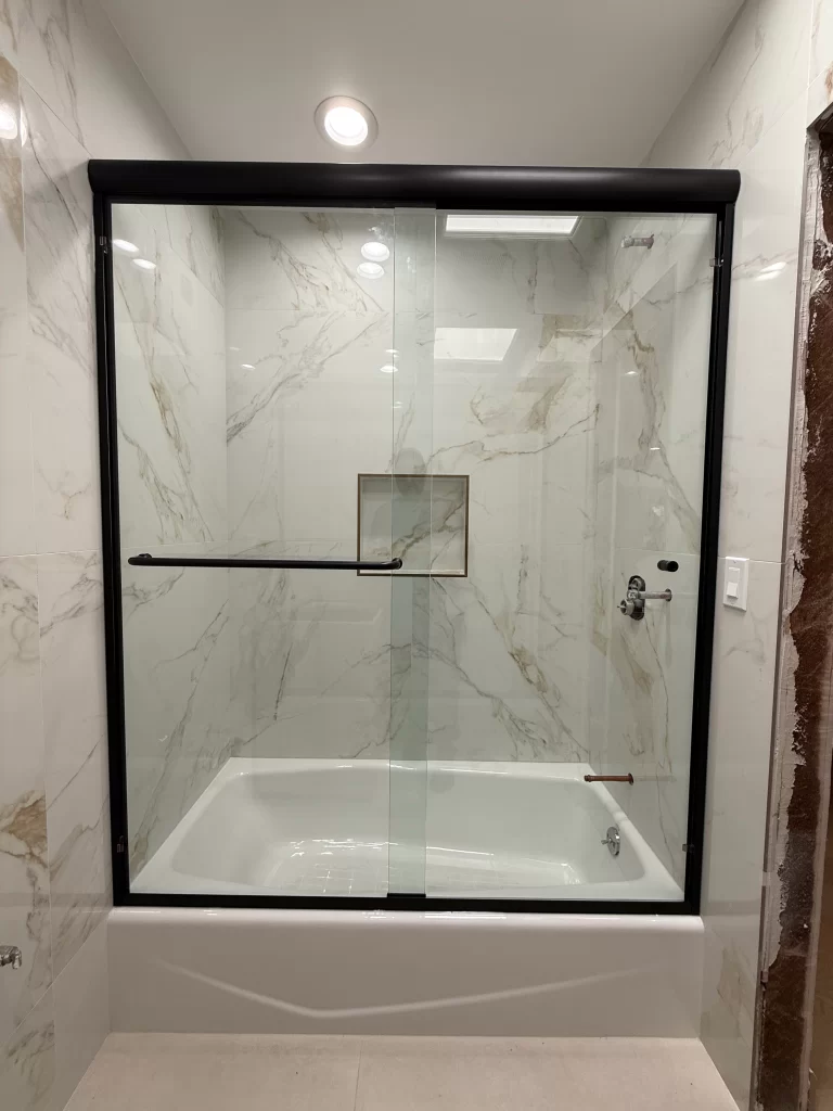 frameless sliding shower doors