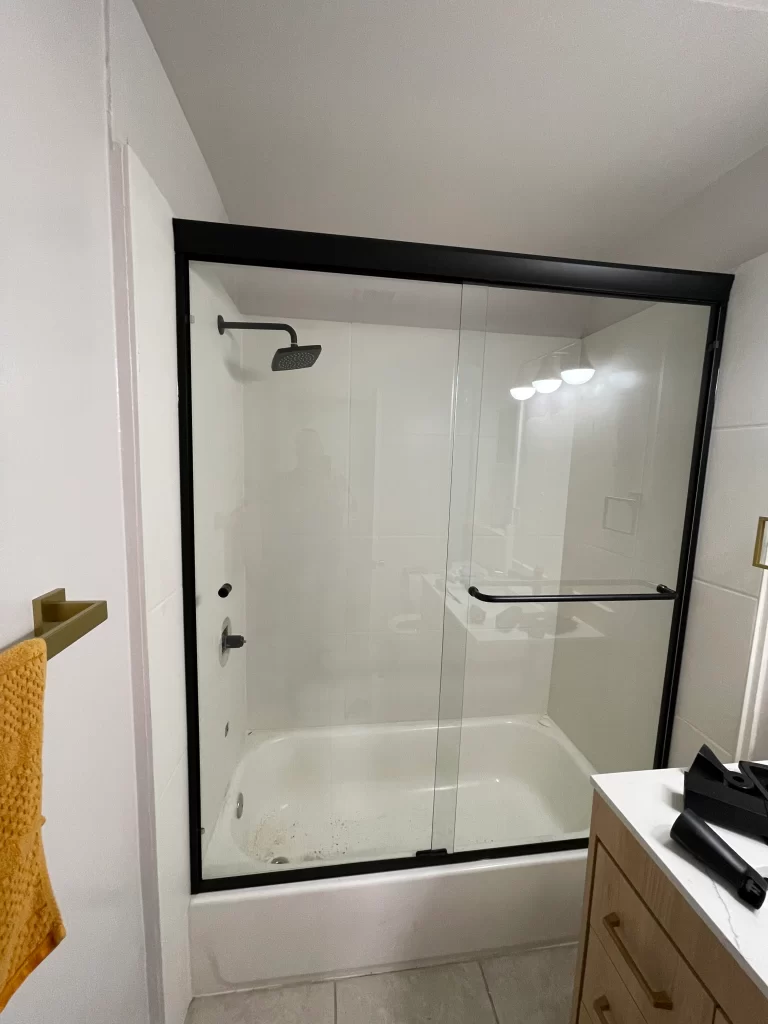 frameless sliding shower doors