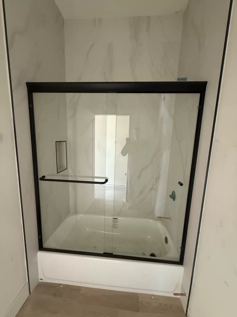 frameless sliding shower doors