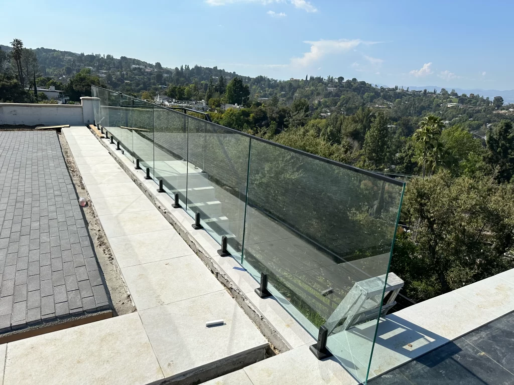 glass railing installation near me