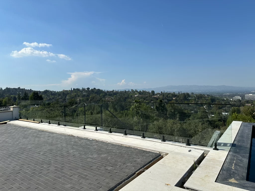 glass railing installation near me